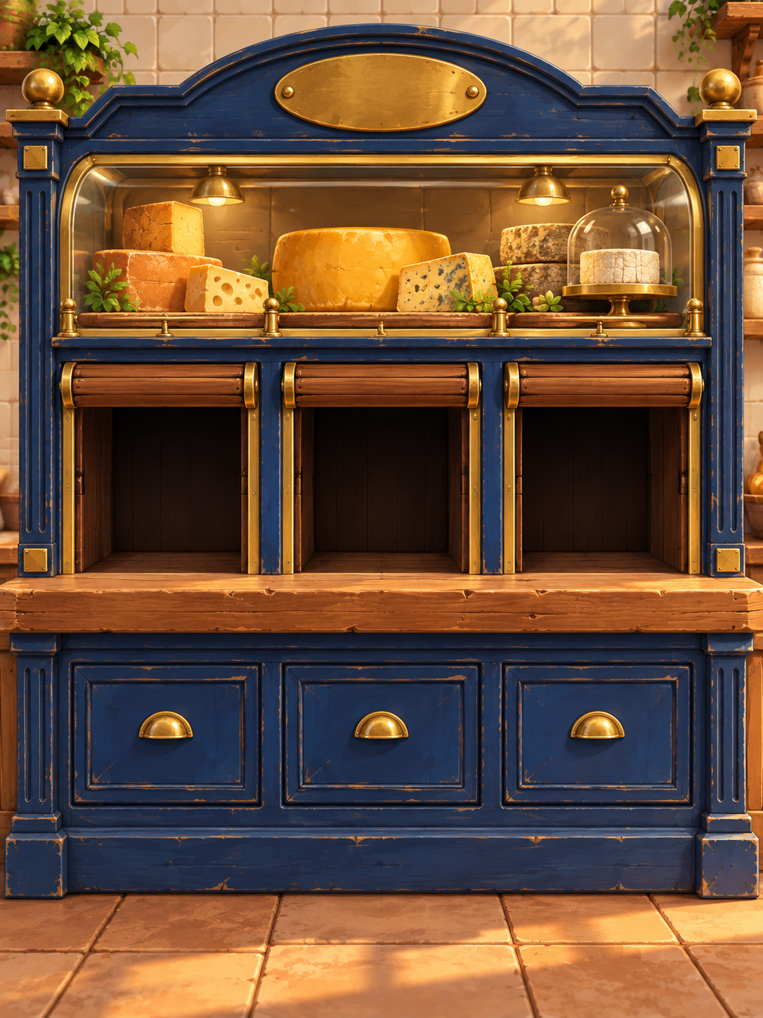 Outsmart the Rat's cheese cabinet with three shuttered entrances